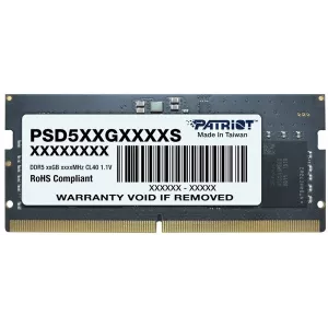  DDR5 16GB 5600MHz Patriot PSD516G560081S Signature RTL PC544800 CL46 SODIMM 262pin 11 single rank Ret