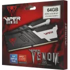 Память DDR5 2x32GB 6000MHz Patriot PVV564G600C36K Viper Venom RTL Gaming PC5-48000 CL36 DIMM 288-pin 1.35В с радиатором Ret