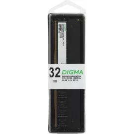 Память DDR5 32GB 4800MHz Digma DGMAD54800032D RTL PC5-38400 CL40 DIMM 288-pin 1.1В dual rank Ret