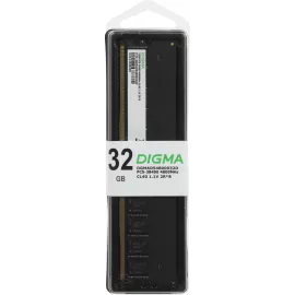 Память DDR5 32GB 4800MHz Digma DGMAD54800032D RTL PC5-38400 CL40 DIMM 288-pin 1.1В dual rank Ret