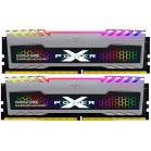Память DDR4 2x8GB 3200MHz Silicon Power SP016GXLZU320BDB Xpower Turbine RGB RTL Gaming PC4-25600 CL16 DIMM 288-pin 1.35В kit single rank с радиатором Ret