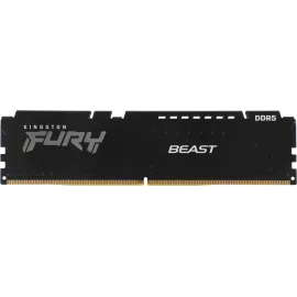 Память DDR5 8GB 5600MHz Kingston KF556C36BBE-8 Fury Beast Black RTL Gaming PC5-44800 CL36 DIMM 288-pin 1.25В single rank с радиатором Ret
