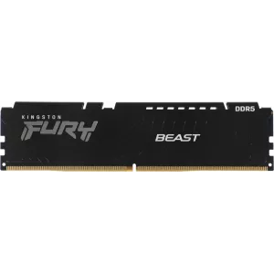 DDR5 8GB 5600MHz Kingston KF556C36BBE8 Fury Beast Black RTL Gaming PC544800 CL36 DIMM 288pin 125 single rank Ret