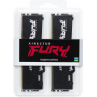 Память DDR5 2x16GB 5200MHz Kingston KF552C36BBEAK2-32 Fury Beast Expo RGB RTL Gaming PC5-41600 CL36 DIMM 288-pin 1.25В kit single rank с радиатором Ret