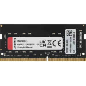  DDR4 16GB 3200MHz Kingston KF432S20IB16 Fury Impact RTL PC425600 CL20 SODIMM 260pin 12 single rank Ret