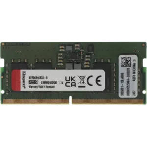  DDR5 8GB 5600MHz Kingston KVR56S46BS68 VALUERAM RTL PC544800 CL46 SODIMM 262pin 11 single rank Ret