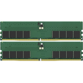 Память DDR5 2x32GB 5600MHz Kingston KVR56U46BD8K2-64 Valueram RTL PC5-44800 CL46 DIMM 288-pin 1.1В dual rank Ret
