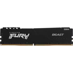  DDR4 4x8GB 3600MHz Kingston KF436C17BBK432 Fury Beast Black RTL Gaming PC428800 CL17 DIMM UDIMM 288pin 135 kit single rank Ret