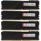Память DDR4 4x8GB 3600MHz Kingston KF436C17BBK4/32 Fury Beast Black RTL Gaming PC4-28800 CL17 DIMM UDIMM 288-pin 1.35В kit single rank с радиатором Ret