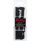 Память DDR5 8GB 4800MHz Kingston KF548C38BBA-8 Fury Beast RGB RTL Gaming PC5-38400 CL38 DIMM 288-pin 1.1В Intel single rank с радиатором Ret