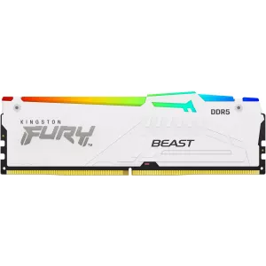  DDR5 16GB 5200MHz Kingston KF552C40BWA16 Fury Beast RGB RTL Gaming PC541600 CL40 DIMM 288pin 125 single rank Ret