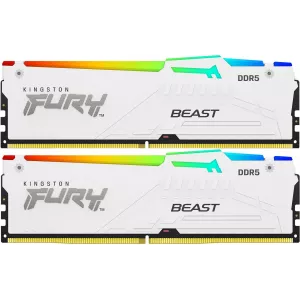  DDR5 2x32GB 5200MHz Kingston KF552C40BWAK264 Fury Beast RGB RTL Gaming PC541600 CL40 DIMM UDIMM 288pin 125 single rank Ret