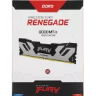 Память DDR5 16GB 8000MHz Kingston KF580C38RS-16 Fury Renegade Black RTL Gaming PC5-64000 CL38 DIMM 288-pin 1.45В single rank с радиатором Ret