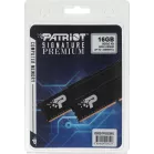 Память DDR4 2x8GB 3200MHz Patriot PSP416G3200KH1 Signature RTL PC4-25600 CL22 DIMM UDIMM 288-pin 1.2В kit с радиатором Ret