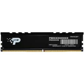 Память DDR5 16GB 4800MHz Patriot PSP516G480081H1 Signature Premium RTL PC5-38400 CL40 DIMM 288-pin 1.1В single rank с радиатором Ret