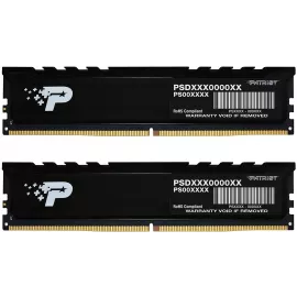 Память DDR5 2x16GB 4800MHz Patriot PSP532G4800KH1 Signature Premium RTL PC5-38400 CL40 DIMM 288-pin 1.1В kit single rank с радиатором Ret