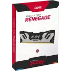 Память DDR5 24GB 7200MHz Kingston KF572C38RS-24 Fury Renegade Silver/Black RTL Gaming PC5-57600 CL38 DIMM 288-pin 1.45В single rank с радиатором Ret