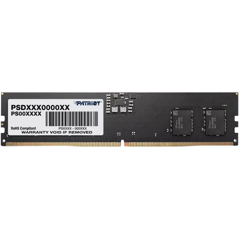 Память DDR5 32GB 5600MHz Patriot PSD532G52002 Signature RTL PC5-41600 CL42 DIMM 288-pin 1.1В single rank Ret