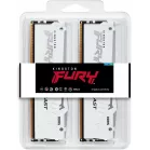 Память DDR5 2x32GB 6000MHz Kingston KF560C36BWEAK2-64 Fury Beast White Expo RGB RTL Gaming PC5-48000 CL36 DIMM 288-pin 1.35В dual rank с радиатором Ret