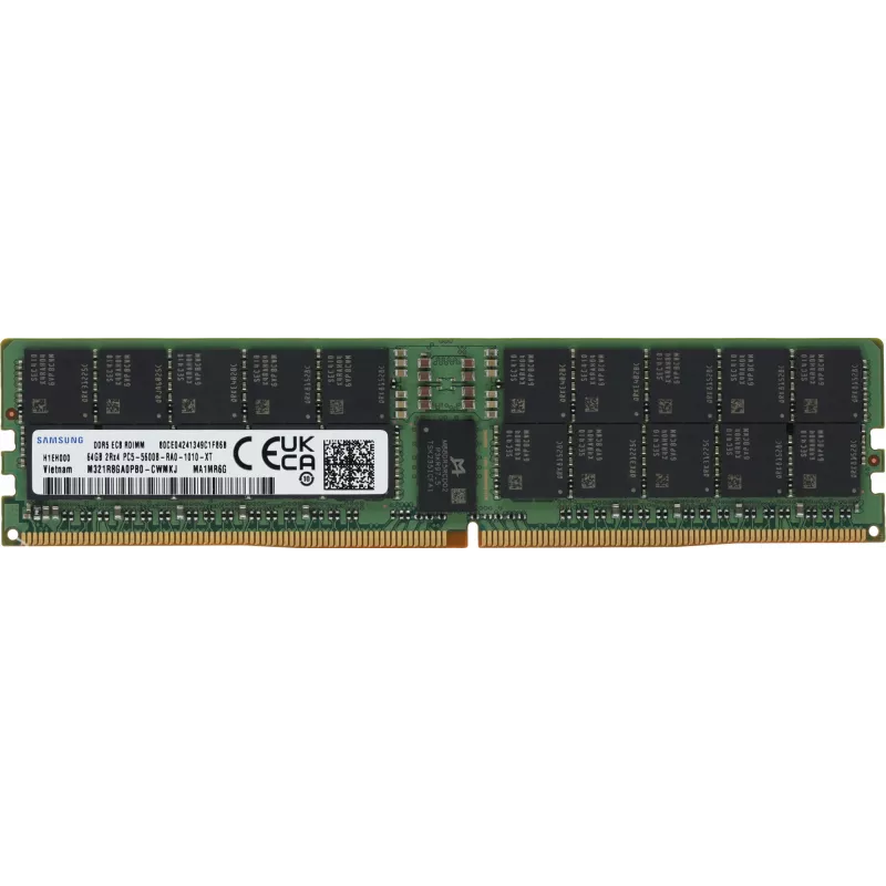 Память DDR5 Samsung M321R8GA0PB0-CWM 64Gb DIMM ECC Reg PC5-44800 CL40 5600MHz
