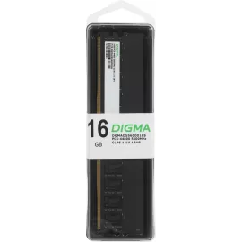 Память DDR5 16GB 5600MHz Digma DGMAD55600016S RTL PC5-44800 CL46 DIMM UDIMM 288-pin 1.1В single rank Ret