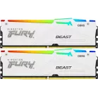 Память DDR5 2x16GB 6800MHz Kingston KF568C34BWEAK2-32 Fury Beast RGB RTL Gaming PC5-54400 CL34 DIMM 288-pin 1.4В kit dual rank с радиатором Ret