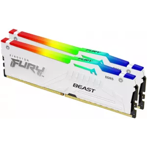  DDR5 2x32GB 6000MHz Kingston KF560C30BWEAK264 Fury Beast RGB RTL Gaming PC548000 CL30 DIMM UDIMM 288pin 14 kit single rank Ret