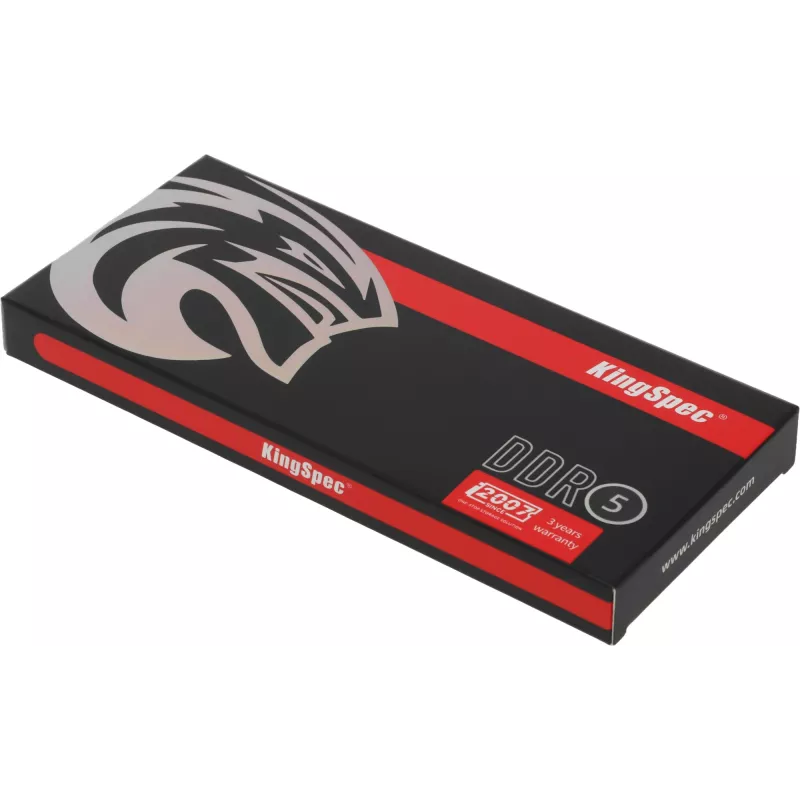 Память DDR5 16GB 5600MHz Kingspec KS5600D5P11016G RTL PC5-44800 CL40 DIMM 288-pin 1.35В single rank Ret