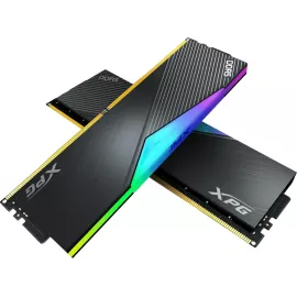 Память DDR5 2x32GB 6000MHz A-Data AX5U6000C3032G-DCLARBK XPG Lancer RGB RTL Gaming PC5-48000 CL30 DIMM 288-pin 1.35В kit dual rank с радиатором Ret