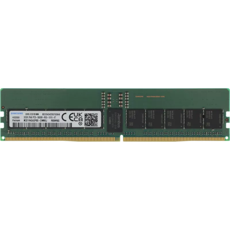 Память DDR5 Samsung M321R4GA3PB0-CWM 32Gb RDIMM Reg PC5-44800 5600MHz