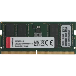  DDR5 32GB 5600MHz Kingston KCP556SD832 RTL PC544800 CL46 SODIMM 262pin 11 dual rank Ret