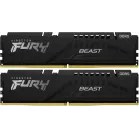 Память DDR5 2x32GB 5200MHz Kingston KF552C40BB2K2-64 Fury Beast Black Expo RTL Gaming PC5-41600 CL40 DIMM 288-pin 1.25В dual rank с радиатором Ret