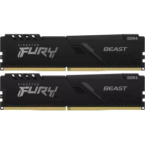  DDR4 2x16GB 3200MHz Kingston KF432C16BB1K232WP Fury Beast Black RTL Gaming PC425600 CL16 DIMM 288pin 135 dual rank Ret