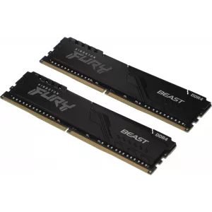  DDR4 2x16GB 3200MHz Kingston KF432C16BB1K232WP Fury Beast Black RTL Gaming PC425600 CL16 DIMM 288pin 135 dual rank Ret