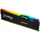 Память DDR5 32GB 5600MHz Kingston KF556C40BB2A-32 Fury Beast Black Expo RGB RTL Gaming PC5-44800 CL40 DIMM 288-pin 1.25В single rank с радиатором Ret