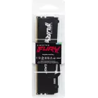 Память DDR5 32GB 5600MHz Kingston KF556C40BB2A-32 Fury Beast Black Expo RGB RTL Gaming PC5-44800 CL40 DIMM 288-pin 1.25В single rank с радиатором Ret