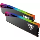 Память DDR5 2x16GB 6000MHz Patriot VEUR532G6028K Viper Elite 5 Ultra RGB RTL Gaming PC5-48000 CL28 DIMM 288-pin 1.4В kit single rank с радиатором Ret