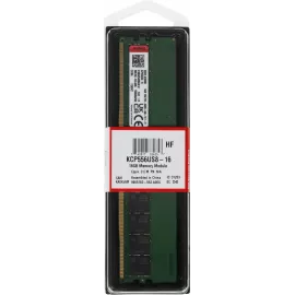 Память DDR5 16GB 5600MHz Kingston KCP556US8-16 RTL PC5-44800 CL46 DIMM 288-pin 1.1В single rank Ret