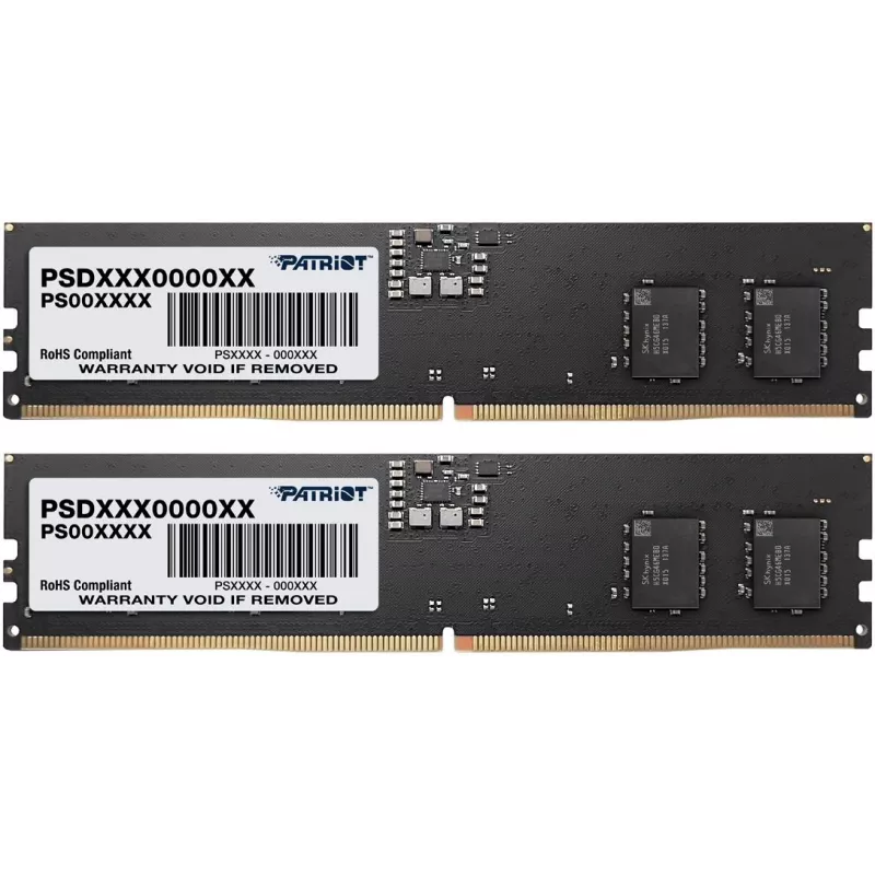 Память DDR5 2x32GB 6000MHz Patriot PSD564G5600K Signature Line RTL PC5-44800 CL46 DIMM 288-pin 1.1В Ret