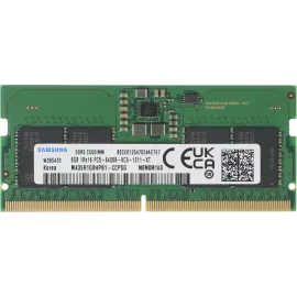 Память DDR5 8GB 6400MHz Samsung M435R1GB4PB1-CCPSG OEM PC5-51200 CL52 SO-DIMM 262-pin 1.1В single rank OEM