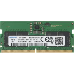  DDR5 8GB 6400MHz Samsung M435R1GB4PB1CCPSG OEM PC551200 CL52 SODIMM CSODIMM 262pin 11 single rank OEM