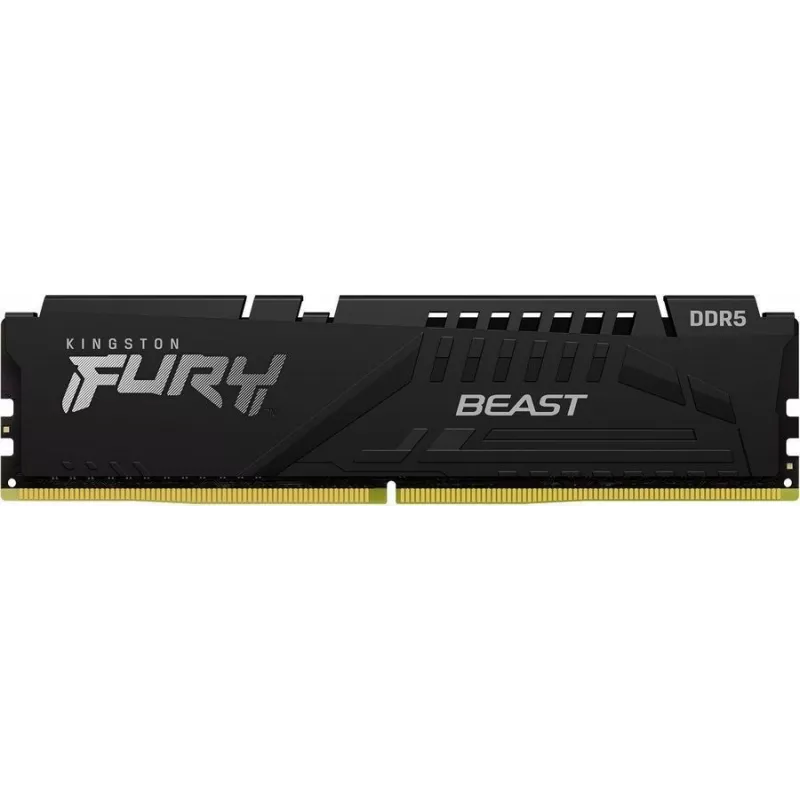Память DDR5 32GB 5200MHz Kingston KF552C40BB2-32 Fury Beast RTL Gaming PC5-41600 CL40 DIMM 288-pin 1.25В single rank с радиатором Ret