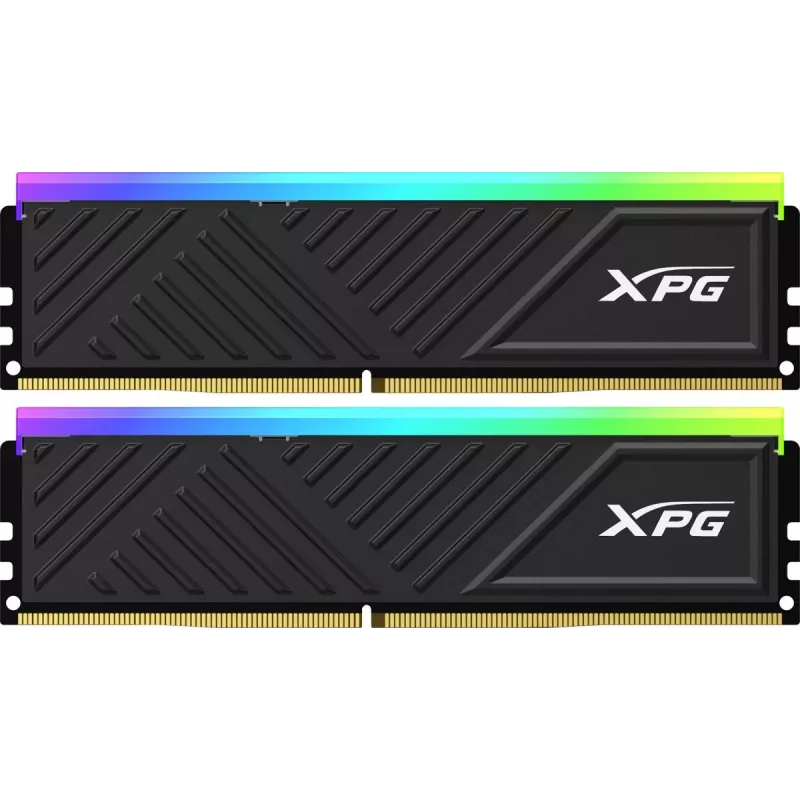 Память DDR4 2x8GB 3200MHz A-Data AX4U32008G16A-DTBKD35G XPG Spectrix D35G RGB RTL Gaming PC4-25600 CL16 DIMM 288-pin 1.35В single rank с радиатором Ret