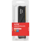 Память DDR5 8GB 5600MHz A-Data AX5U5600C468G-SLABBK XPG Lancer Blade RTL Gaming PC5-44800 CL46 DIMM 288-pin 1.1В single rank с радиатором Ret