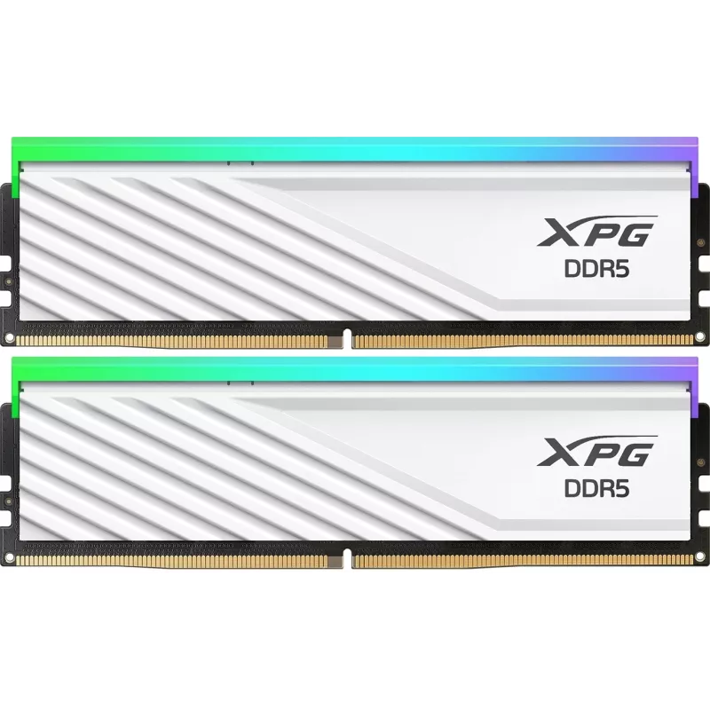 Память DDR5 2x16GB 6000MHz A-Data AX5U6000C2816G-DTLABRWH XPG Lancer Blade RGB RTL Gaming PC5-44800 CL28 DIMM 288-pin 1.4В single rank Ret