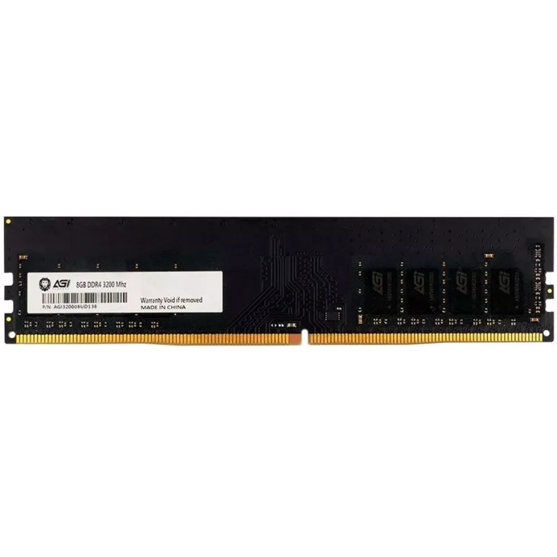 Память DDR4 8GB 3200MHz AGi AGI320008UD138-ST UD138 Tray PC4-25600 CL22 DIMM 288-pin 1.2В Tray