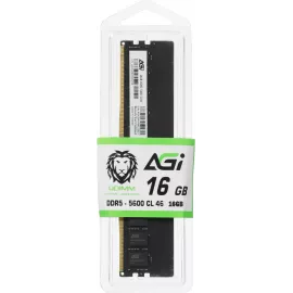 Память DDR5 16GB 5600MHz AGi AGI560016UD238-ST UD238 Tray PC5-44800 CL40 DIMM UDIMM 288-pin 1.1В single rank Tray