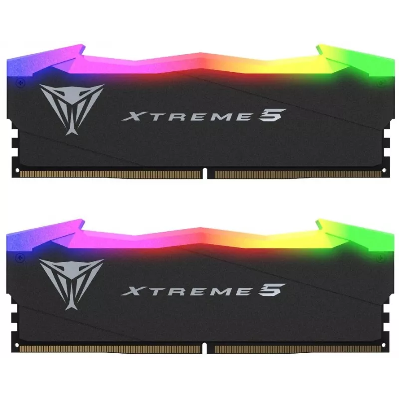 Память DDR5 2x16GB 6400MHz Patriot PVXR532G64C32K Viper Xtreme 5 RGB RTL Gaming PC5-51200 CL32 DIMM 288-pin 1.4В с радиатором Ret