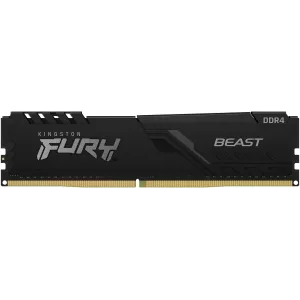  DDR4 8GB 3200MHz Kingston KF432C16BB8WP Fury Beast Black RTL Gaming PC425600 CL16 DIMM 288pin 135 single rank Ret
