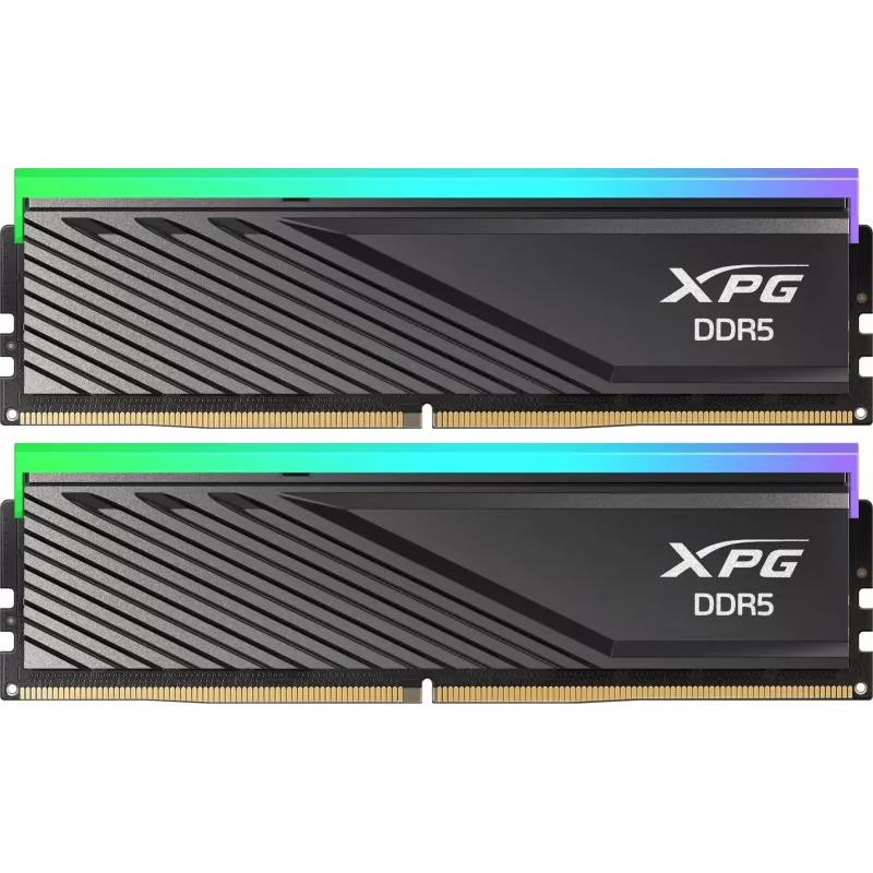 Память DDR5 2x16GB 6000MHz A-Data AX5U6000C4816G-DTLABRBK XPG Lancer Blade RGB RTL Gaming PC5-48000 CL48 DIMM UDIMM ECC 288-pin 1.25В kit single rank с радиатором Ret